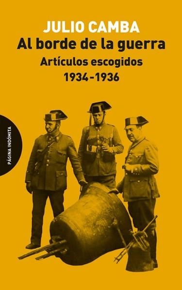 AL BORDE DE LA GUERRA | 9791399099553 | CAMBA, JULIO | Llibreria Geli - Llibreria Online de Girona - Comprar llibres en català i castellà
