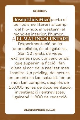 EL MAL INVOLUNTARI | 9788419571724 | MICÓ, JOSEP LLUÍS | Llibreria Geli - Llibreria Online de Girona - Comprar llibres en català i castellà