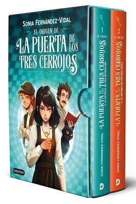 ESTUCHE EL ORIGEN DE LA PUERTA DE LOS TRES CERROJOS | 9788408317043 | FERNÁNDEZ-VIDAL, SÓNIA | Llibreria Geli - Llibreria Online de Girona - Comprar llibres en català i castellà