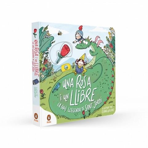 UNA ROSA I UN LLIBRE.LA (NO) LLEGENDA DE SANT JORDI | 9788410318410 | GUTIÉRREZ, ELIANA | Llibreria Geli - Llibreria Online de Girona - Comprar llibres en català i castellà