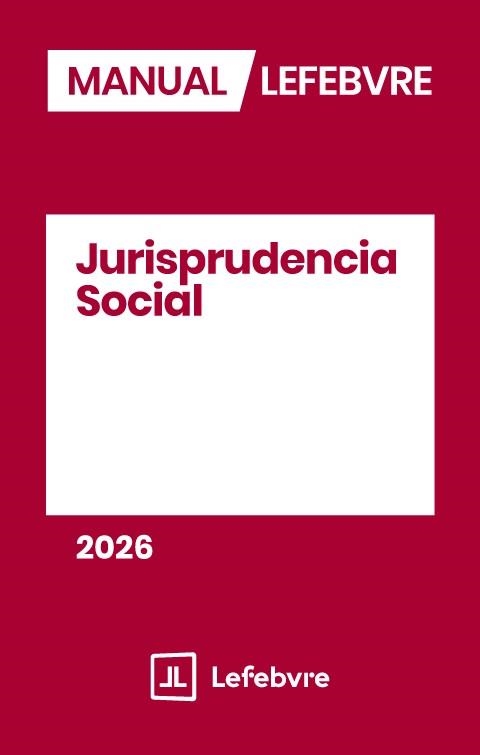MANUAL JURISPRUDENCIA SOCIAL(EDICIÓN 2026) | 9791387925147 | Llibreria Geli - Llibreria Online de Girona - Comprar llibres en català i castellà