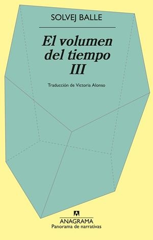 EL VOLUMEN DEL TIEMPO-3 | 9788433949424 | BALLE, SOLVEJ | Llibreria Geli - Llibreria Online de Girona - Comprar llibres en català i castellà