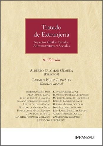 TRATADO DE EXTRANJERÍA(8ª EDICIÓN 2026) | 9788410856417 | Llibreria Geli - Llibreria Online de Girona - Comprar llibres en català i castellà