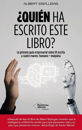 QUIÉN HA ESCRITO ESTE LIBRO? | 9791388080067 | ESPLUGAS, ALBERT | Llibreria Geli - Llibreria Online de Girona - Comprar llibres en català i castellà