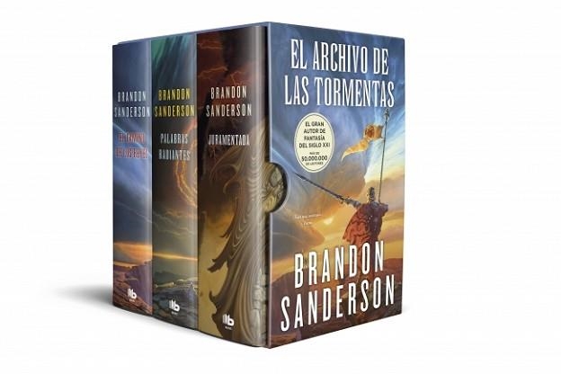 EL ARCHIVO DE LAS TORMENTAS (ESTUCHE) | 9788413149615 | SANDERSON, BRANDON | Llibreria Geli - Llibreria Online de Girona - Comprar llibres en català i castellà