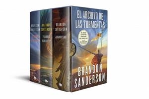 EL ARCHIVO DE LAS TORMENTAS (ESTUCHE) | 9788413149615 | SANDERSON, BRANDON | Llibreria Geli - Llibreria Online de Girona - Comprar llibres en català i castellà