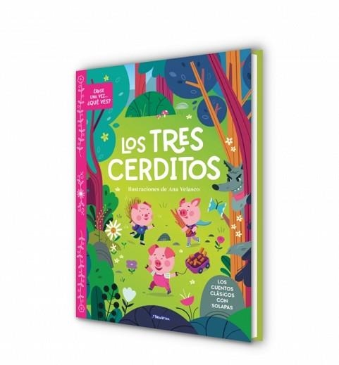 ÉRASE UNA VEZ... ¿QUÉ VES?LOS TRES CERDITOS | 9788448872014 | Llibreria Geli - Llibreria Online de Girona - Comprar llibres en català i castellà