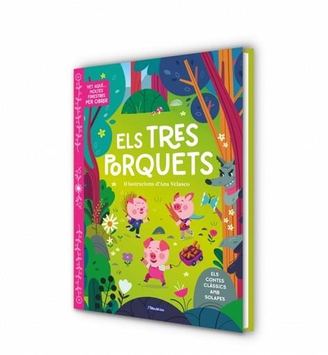 VET AQUÍ... MOLTES FINESTRES PER OBRIR.ELS TRES PORQUETS | 9788448872038 | Llibreria Geli - Llibreria Online de Girona - Comprar llibres en català i castellà