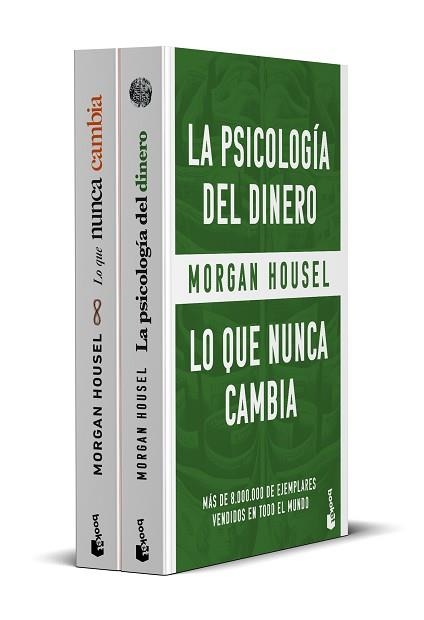 LA PSICOLOGÍA DEL DINERO + LO QUE NUNCA CAMBIA(PACK) | 9788408310280 | HOUSEL, MORGAN | Llibreria Geli - Llibreria Online de Girona - Comprar llibres en català i castellà