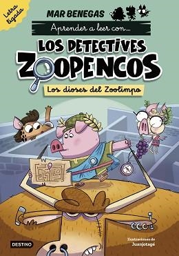 APRENDER A LEER CON... LOS DETECTIVES ZOOPENCOS LETRA LIGADA-2.LOS DIOSES DEL ZOOLIMPO | 9788408318026 | BENEGAS, MAR | Libreria Geli - Librería Online de Girona - Comprar libros en catalán y castellano