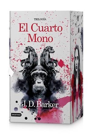 COFRE TRILOGÍA EL CUARTO MONO | 9788423369652 | BARKER, J.D. | Llibreria Geli - Llibreria Online de Girona - Comprar llibres en català i castellà