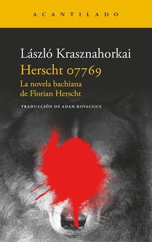 HERSCHT 07769 | 9791387964221 | KRASZNAHORKAI, LÁSZLÓ | Llibreria Geli - Llibreria Online de Girona - Comprar llibres en català i castellà