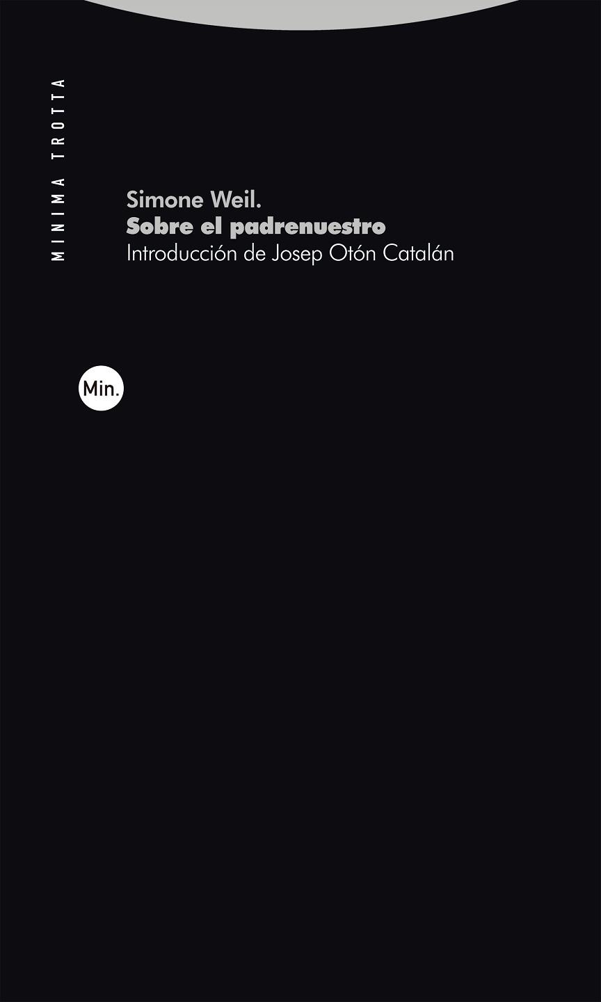 SOBRE EL PADRENUESTRO | 9788413643526 | WEIL, SIMONE | Libreria Geli - Librería Online de Girona - Comprar libros en catalán y castellano
