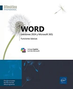 WORD(VERSIONES 2024 Y MICROSOFT 365).FUNCIONES BÁSICAS | 9782409054020 | Libreria Geli - Librería Online de Girona - Comprar libros en catalán y castellano