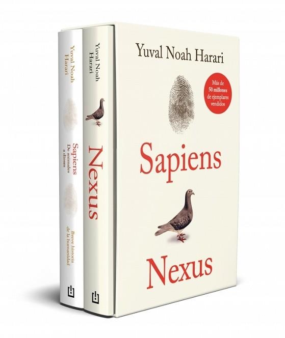 ESTUCHE HARARI (CONTIENE: SAPIENS.DE ANIMALES A DIOSES / NEXUS) | 9788466391665 | HARARI, YUVAL NOAH | Llibreria Geli - Llibreria Online de Girona - Comprar llibres en català i castellà