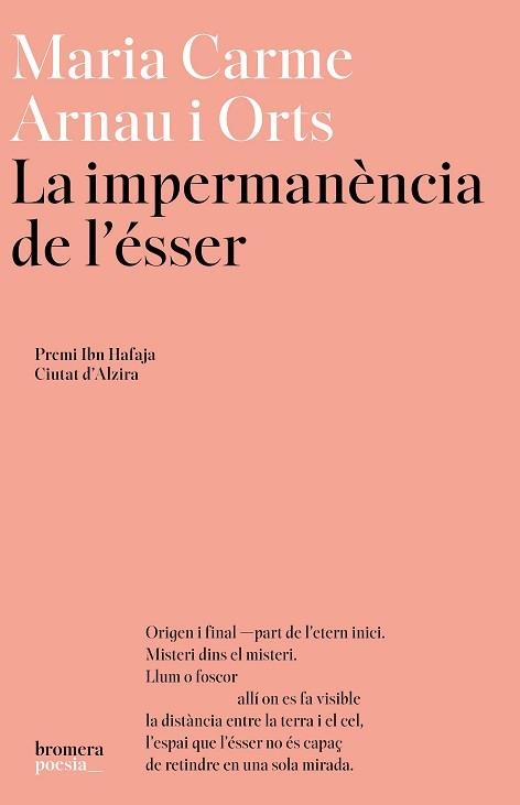 LA IMPERMANÈNCIA DE L'ÉSSER | 9788413589244 | MARIA CARME ARNAU | Libreria Geli - Librería Online de Girona - Comprar libros en catalán y castellano