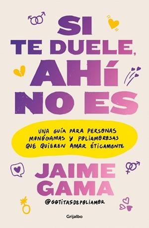 SI TE DUELE,AHÍ NO ES | 9788425374494 | GAMA (@GOTITASDEPOLIAMOR), JAIME | Llibreria Geli - Llibreria Online de Girona - Comprar llibres en català i castellà