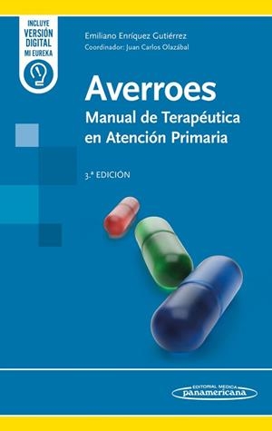 AVERROES.MANUAL DE TERAPÉUTICA EN ATENCIÓN PRIMARIA(3ª EDICIÓN 2026) | 9788411066242 | ENRÍQUEZ GUTIÉRREZ,EMILIANO/OLAZÁBAL ULACIA,JUAN CARLOS | Llibreria Geli - Llibreria Online de Girona - Comprar llibres en català i castellà