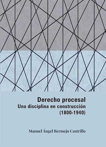 DERECHO PROCESAL.UNA DISCIPLINA EN CONSTRUCCIÓN (1800-1940) | 9788411228763 | BERMEJO CASTRILLO, MANUEL ÁNGEL | Llibreria Geli - Llibreria Online de Girona - Comprar llibres en català i castellà