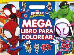 SPIDEY Y SU SUPEREQUIPO.MEGALIBRO PARA COLOREAR | 9788410362321 | Llibreria Geli - Llibreria Online de Girona - Comprar llibres en català i castellà