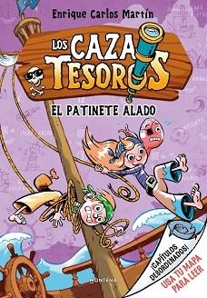 LOS CAZATESOROS-2.EL PATINETE ALADO | 9791387809133 | MARTÍN, ENRIQUE CARLOS | Llibreria Geli - Llibreria Online de Girona - Comprar llibres en català i castellà