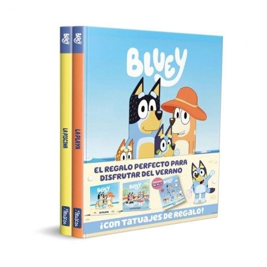 BLUEY.UN CUENTO.¡A LA PLAYA! ¡A LA PISCINA(PACK CON DOS LIBROS DE BLUEY PARA DISFRUTAR DEL VERANO) | 9788448874308 | BLUEY | Llibreria Geli - Llibreria Online de Girona - Comprar llibres en català i castellà
