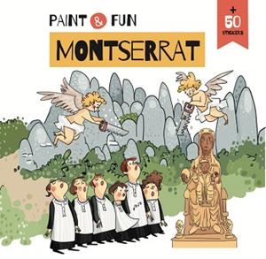 PAINT AND FUN. MONTSERRAT | 9788410478763 | PAINT AND FUN. BARCELONA | Llibreria Geli - Llibreria Online de Girona - Comprar llibres en català i castellà