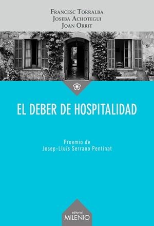 EL DEBER DE HOSPITALIDAD | 9791399135473 | TORRALBA ROSELLÓ, FRANCESC/ACHOTEGUI, JOSEBA | Llibreria Geli - Llibreria Online de Girona - Comprar llibres en català i castellà