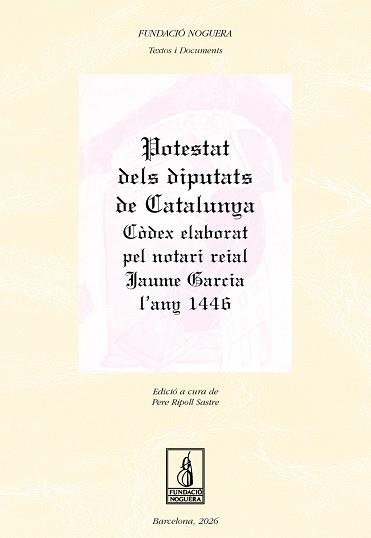POTESTAT DELS DIPUTATS DE CATALUNYA | 9788413037127 | RIPOLL SASTRE, PERE | Llibreria Geli - Llibreria Online de Girona - Comprar llibres en català i castellà