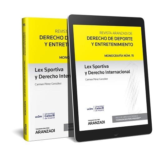 LEX SPORTIVA Y DERECHO INTERNACIONAL (PAPEL + E-BOOK) | 9788491975717 | Llibreria Geli - Llibreria Online de Girona - Comprar llibres en català i castellà