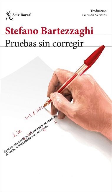 PRUEBAS SIN CORREGIR | 9788432250880 | BARTEZZAGHI, STEFANO | Llibreria Geli - Llibreria Online de Girona - Comprar llibres en català i castellà