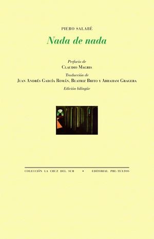 NADA DE NADA | 9791388054228 | SALABÈ, PIERO | Libreria Geli - Librería Online de Girona - Comprar libros en catalán y castellano
