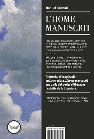 L'HOME MANUSCRIT | 9791387726409 | BAIXAULI MATEU, MANUEL | Llibreria Geli - Llibreria Online de Girona - Comprar llibres en català i castellà