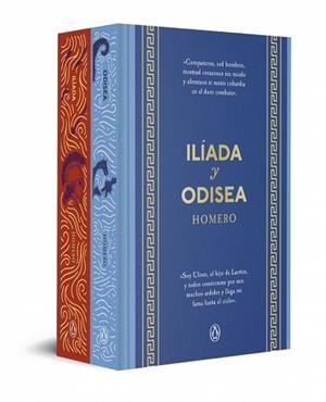 PACK HOMERO (LA ODISEA / LA ILÍADA) | 9788491058144 | HOMERO | Llibreria Geli - Llibreria Online de Girona - Comprar llibres en català i castellà