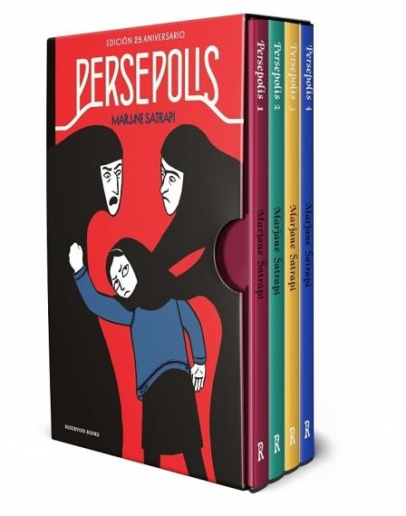 PERSÉPOLIS (ESTUCHE.EDICIÓN 25 ANIVERSARIO) | 9788410352568 | SATRAPI, MARJANE | Llibreria Geli - Llibreria Online de Girona - Comprar llibres en català i castellà
