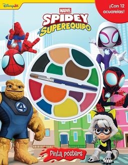 SPIDEY Y SU SUPEREQUIPO.PINTA PÓSTERS | 9788410362291 | MARVEL | Llibreria Geli - Llibreria Online de Girona - Comprar llibres en català i castellà