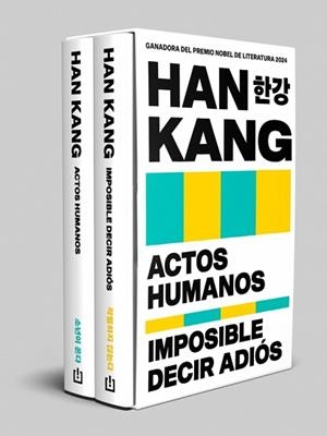 ESTUCHE HAN KANG(ONTIENE IMPOSIBLE DECIR ADIÓS | ACTOS HUMANOS) | 9788466392624 | KANG, HAN | Libreria Geli - Librería Online de Girona - Comprar libros en catalán y castellano