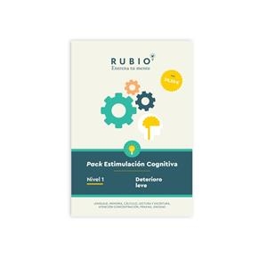PACK ESTIMULACIÓN COGNITIVA. NIVEL 1 (DETERIORO LEVE) | 9788418964282 | PEDROSA CASADO, BEATRIZ/ENRIQUE RUBIO POLO, SLU | Llibreria Geli - Llibreria Online de Girona - Comprar llibres en català i castellà
