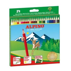 LAPIZ ALPINO 658 24 COLORES SURTIDOS | 18413240565137 | Llibreria Geli - Llibreria Online de Girona - Comprar llibres en català i castellà
