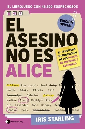 EL ASESINO NO ES ALICE | 9791388279201 | STARLING, IRIS | Libreria Geli - Librería Online de Girona - Comprar libros en catalán y castellano