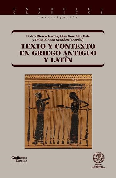 TEXTO Y CONTEXTO EN GRIEGO ANTIGUO Y LATÍN | 9791387789701 | Llibreria Geli - Llibreria Online de Girona - Comprar llibres en català i castellà