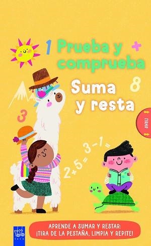 PRUEBA Y COMPRUEBA.SUMA Y RESTA | 9788408313748 | YOYO | Llibreria Geli - Llibreria Online de Girona - Comprar llibres en català i castellà