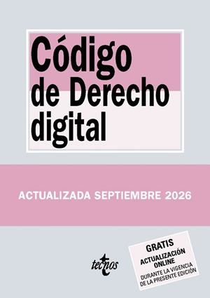 CÓDIGO DE DERECHO DIGITAL | 9788430994557 | Libreria Geli - Librería Online de Girona - Comprar libros en catalán y castellano