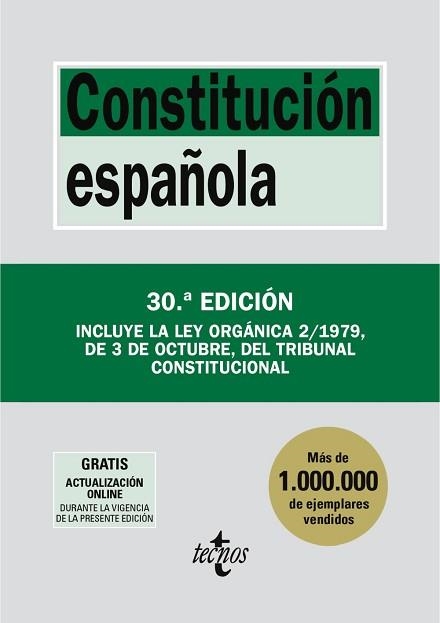 CONSTITUCIÓN ESPAÑOLA(30ª EDICIÓN 2026) | 9788430994403 | Libreria Geli - Librería Online de Girona - Comprar libros en catalán y castellano