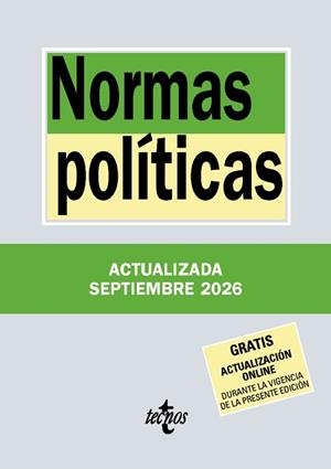 NORMAS POLÍTICAS(27ª EDICIÓN 2026) | 9788430994434 | Libreria Geli - Librería Online de Girona - Comprar libros en catalán y castellano