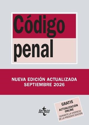 CÓDIGO PENAL(34ª EDICIÓN 2026) | 9788430994458 | Libreria Geli - Librería Online de Girona - Comprar libros en catalán y castellano