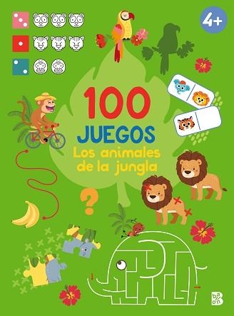 100 JUEGOS.LOS ANIMALES DE LA JUNGLA | 9789403246093 | Llibreria Geli - Llibreria Online de Girona - Comprar llibres en català i castellà