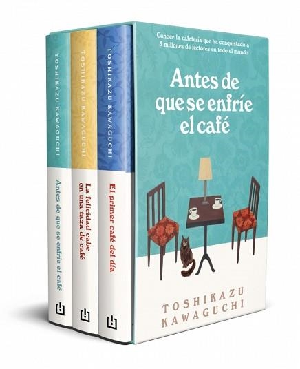 ANTES DE QUE SE ENFRÍE EL CAFÉ(ESTUCHE) | 9788466392136 | KAWAGUCHI, TOSHIKAZU | Llibreria Geli - Llibreria Online de Girona - Comprar llibres en català i castellà