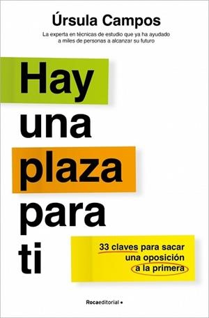 HAY UNA PLAZA PARA TI | 9791388139154 | CAMPOS, ÚRSULA | Llibreria Geli - Llibreria Online de Girona - Comprar llibres en català i castellà