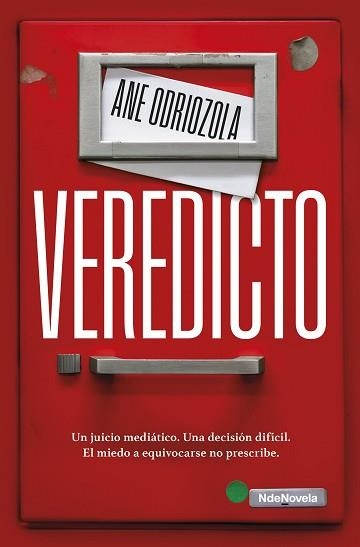 VEREDICTO | 9788410140721 | ODRIOZOLA, ANE | Libreria Geli - Librería Online de Girona - Comprar libros en catalán y castellano